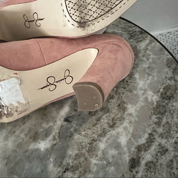 🌸Pink Jessica Simpson Chunky Heels - Picture 12 of 12